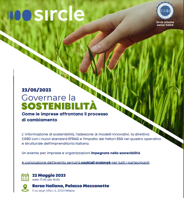 ‘Governare la sostenibilità’, il nuovo evento in Borsa Italiana